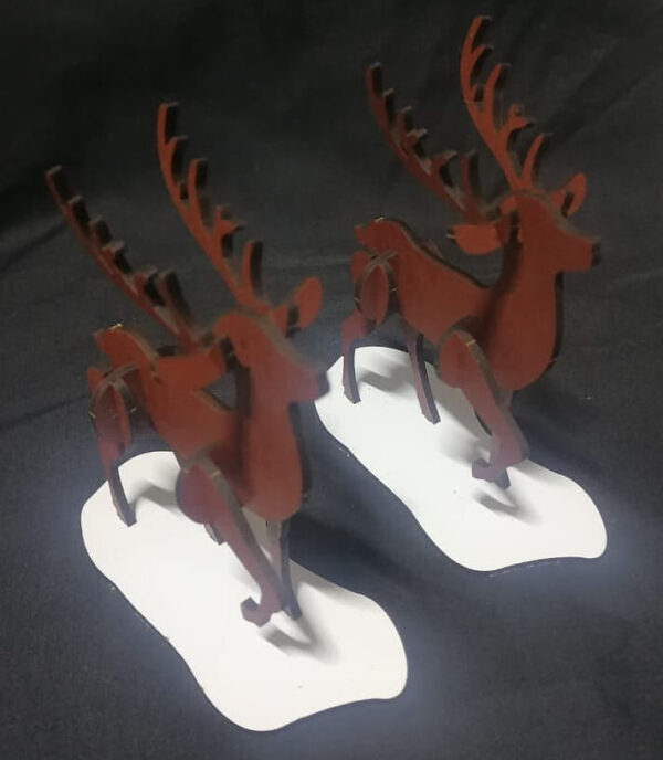 Santa's Reindeer set of 2